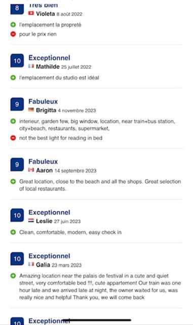 Choice Perle Rare Centre Croisette Carlton 1mn Des Plages 5mn Palais Apartment *