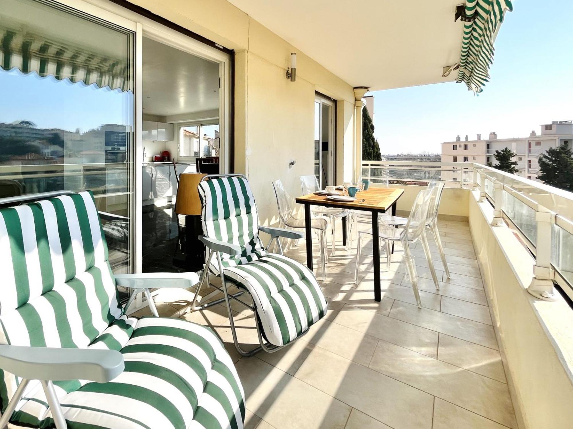 Le Panoramique - 4 Pieces Centre Apartment Cannes