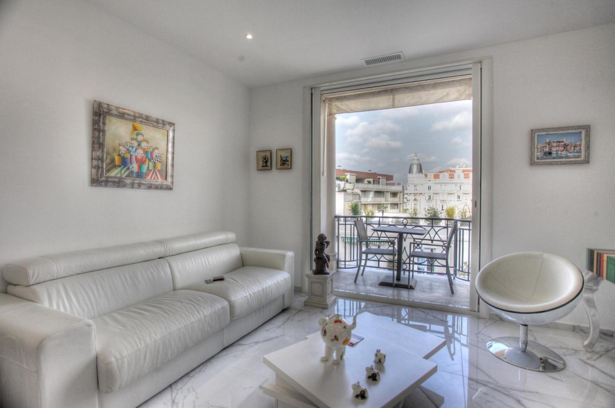 La Croisette Elegant Avec Balcon Et Vue Apercu *