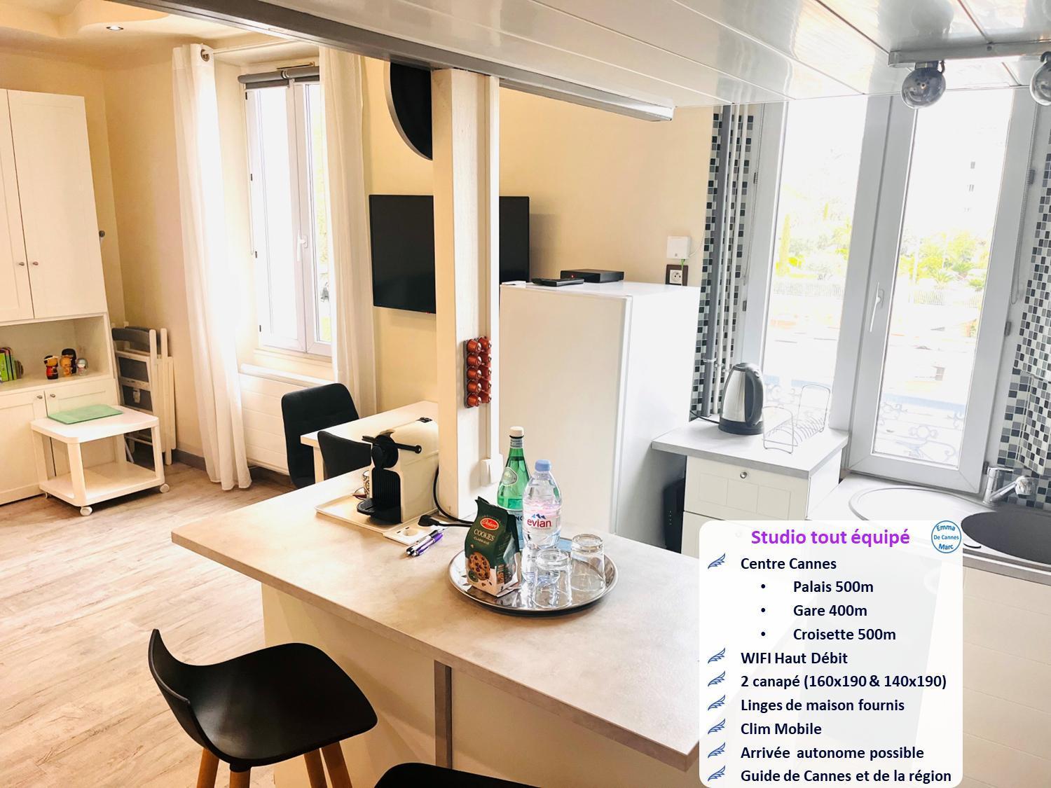 Apartment Hyper Centre - Ideal Pour Vos Ou Voyage D'affaires Cannes