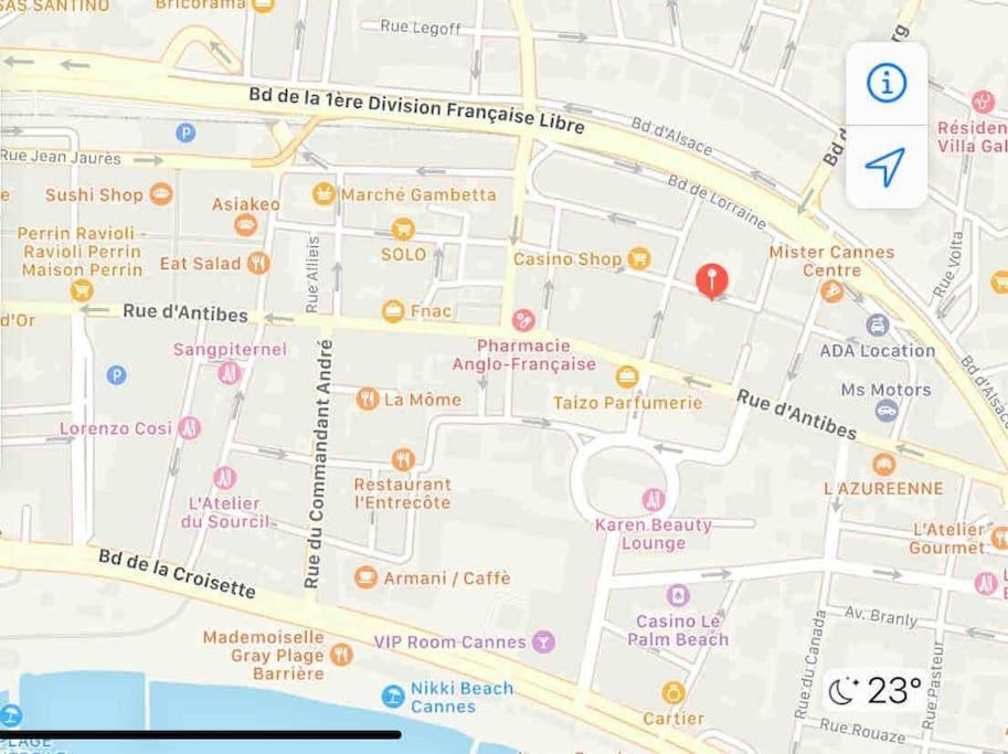 Apartment Banane, T2 Centre Ville, 400 M Des Plages
