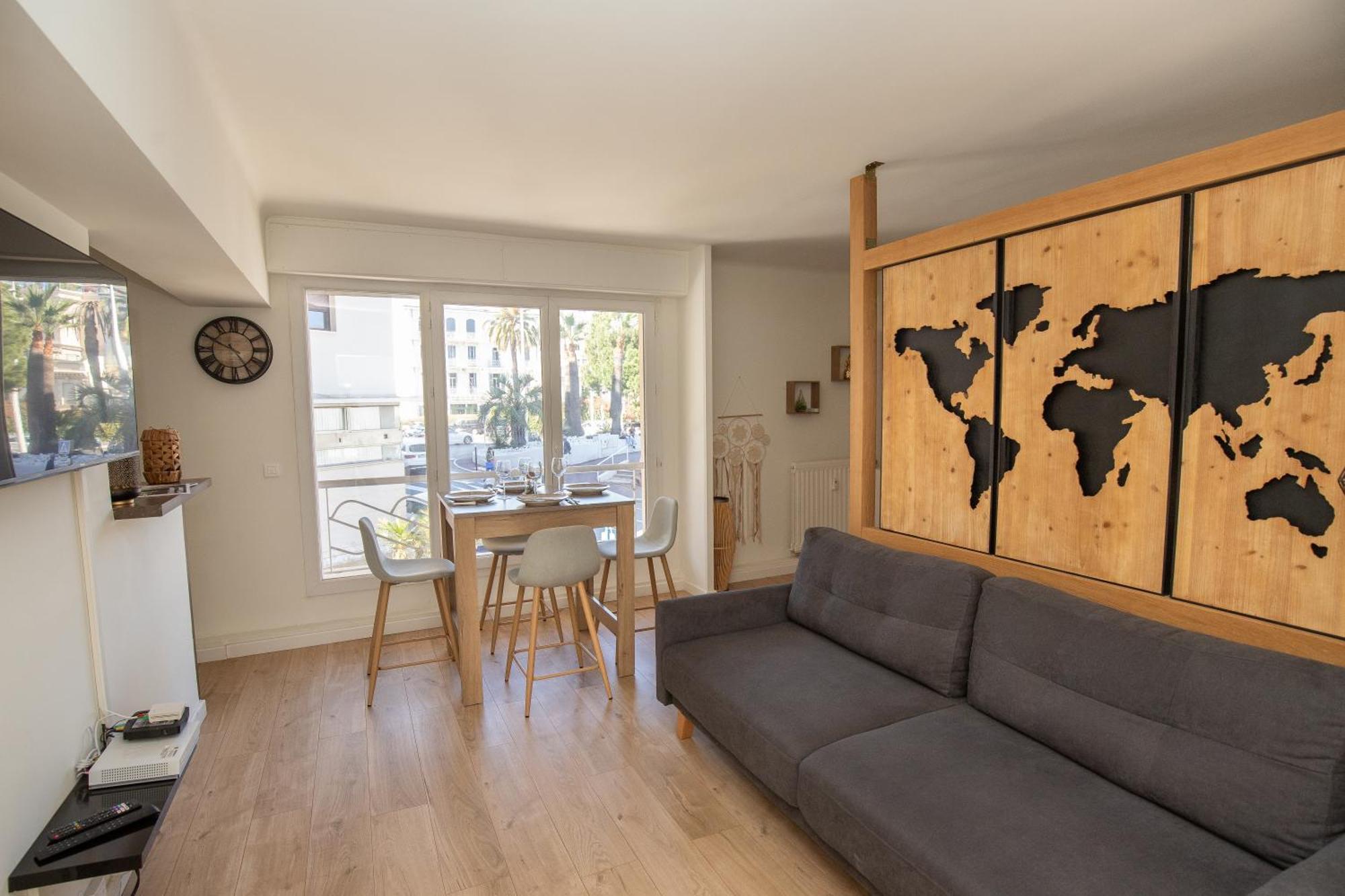 La Chic Riviera - Clim - Wifi - Croisette Apartment Cannes