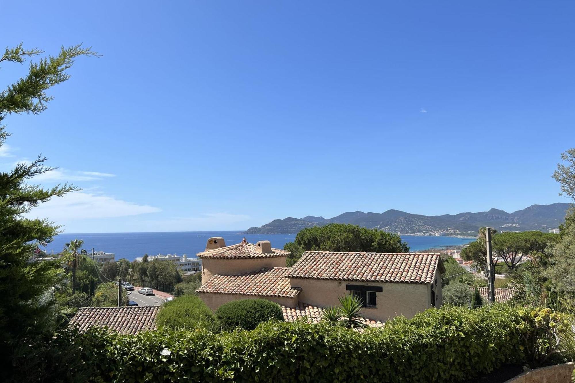 Apartment Charming Villa-appartement With A View On The Sea Of 95 M2 Cannes