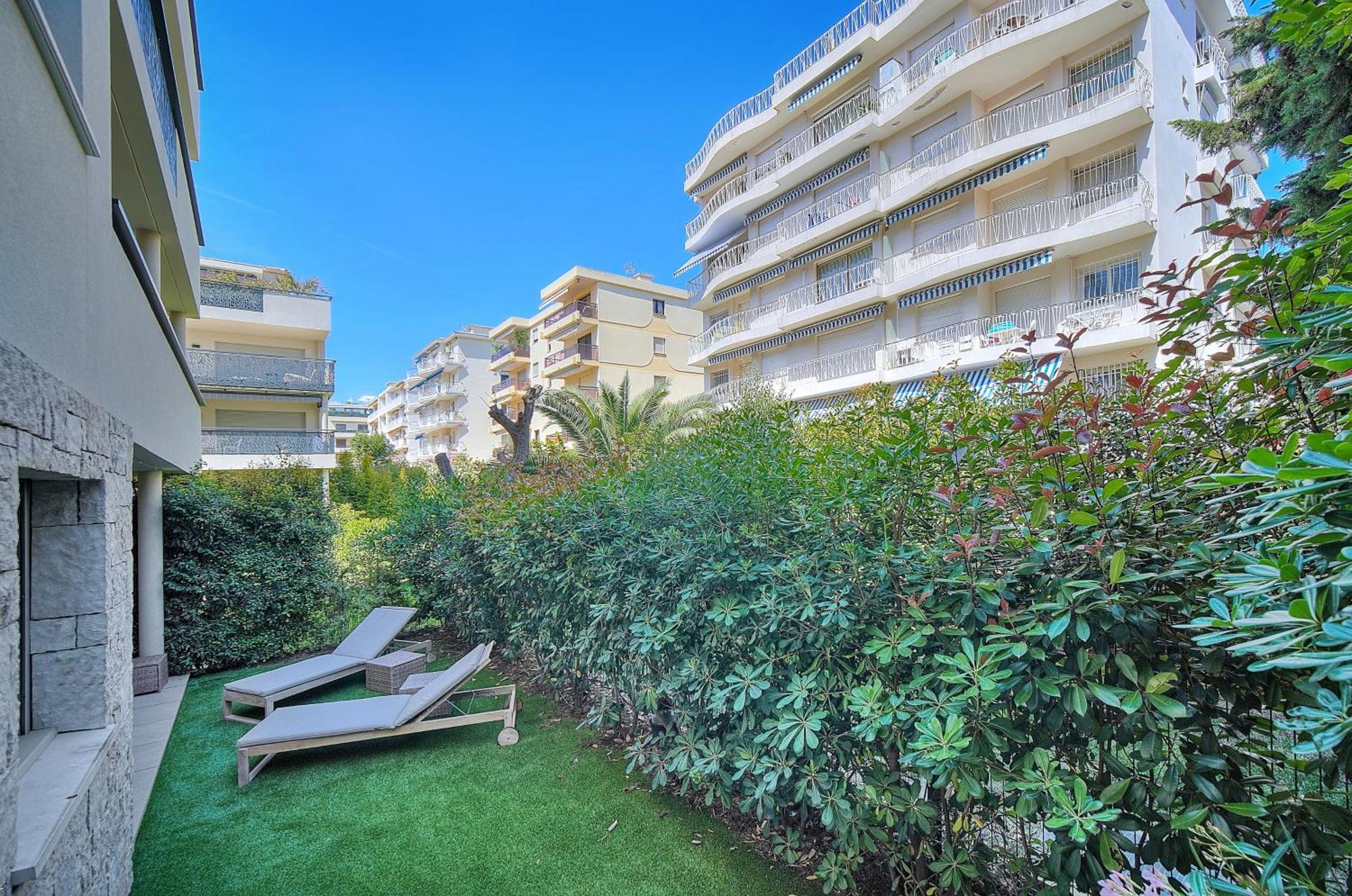 Immogroom - Garden - Bikes - Bbq - Parking - Ac Appartement Cannes