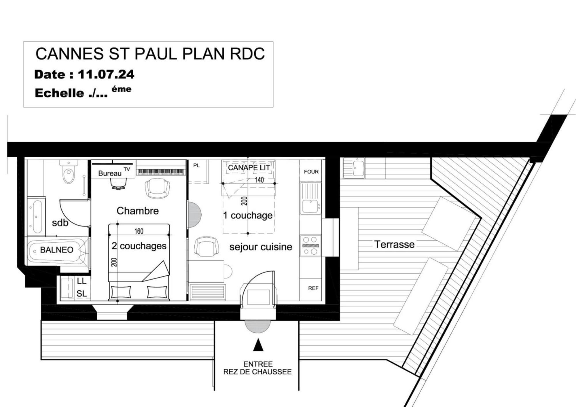 Saint Paul Terrasse Parking Clim Wifi *