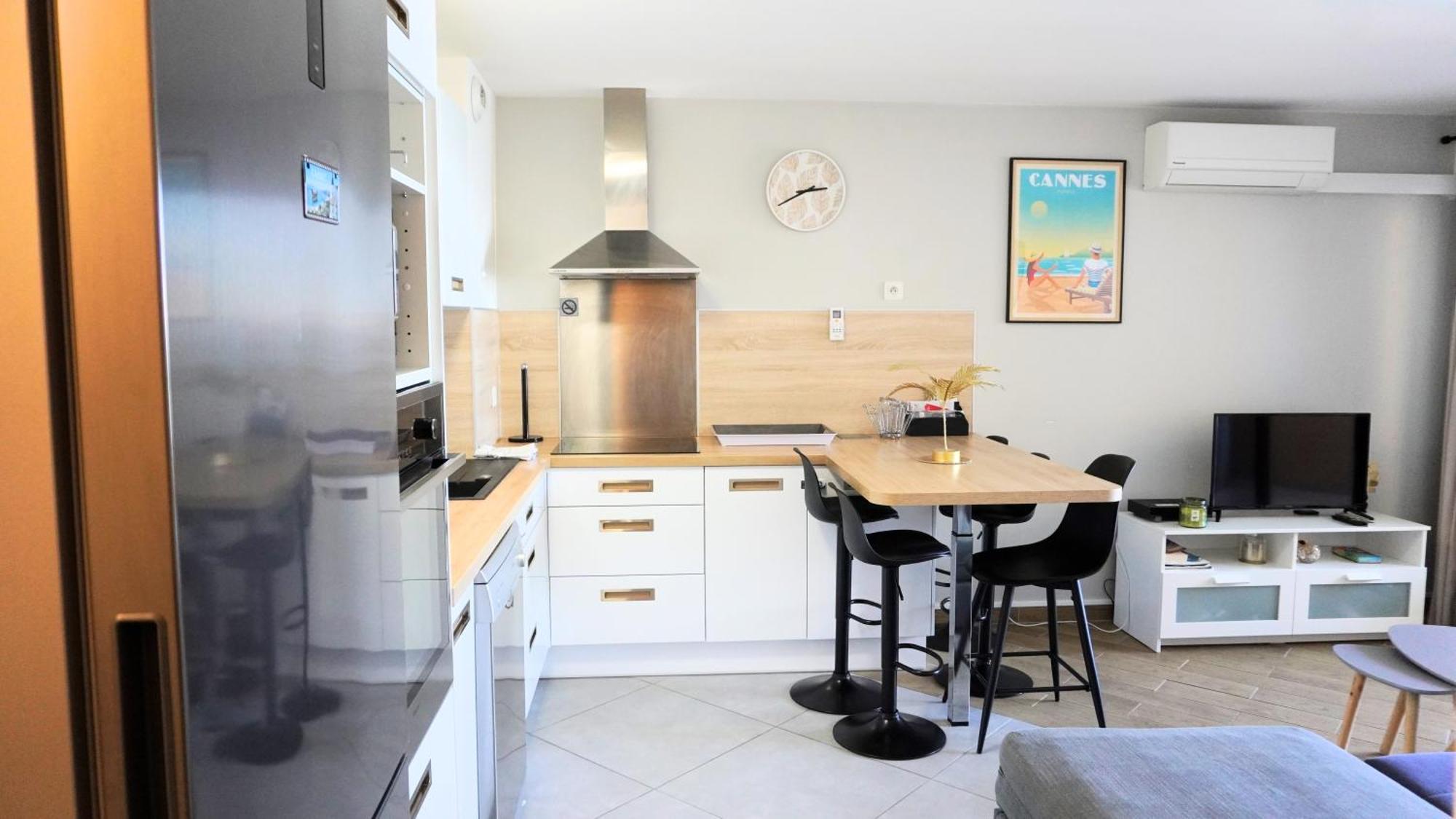 Apartment 426, Vue Et Piscine By Palmazur Cannes