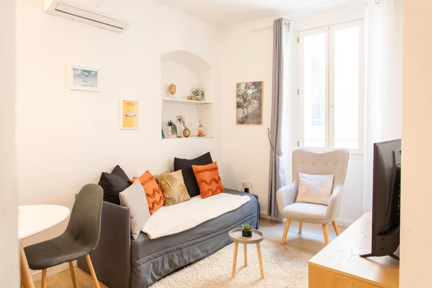 C14 - 1 Bdr Centre 5 Min Palais Festivals & Sea - Ac Appartement Cannes