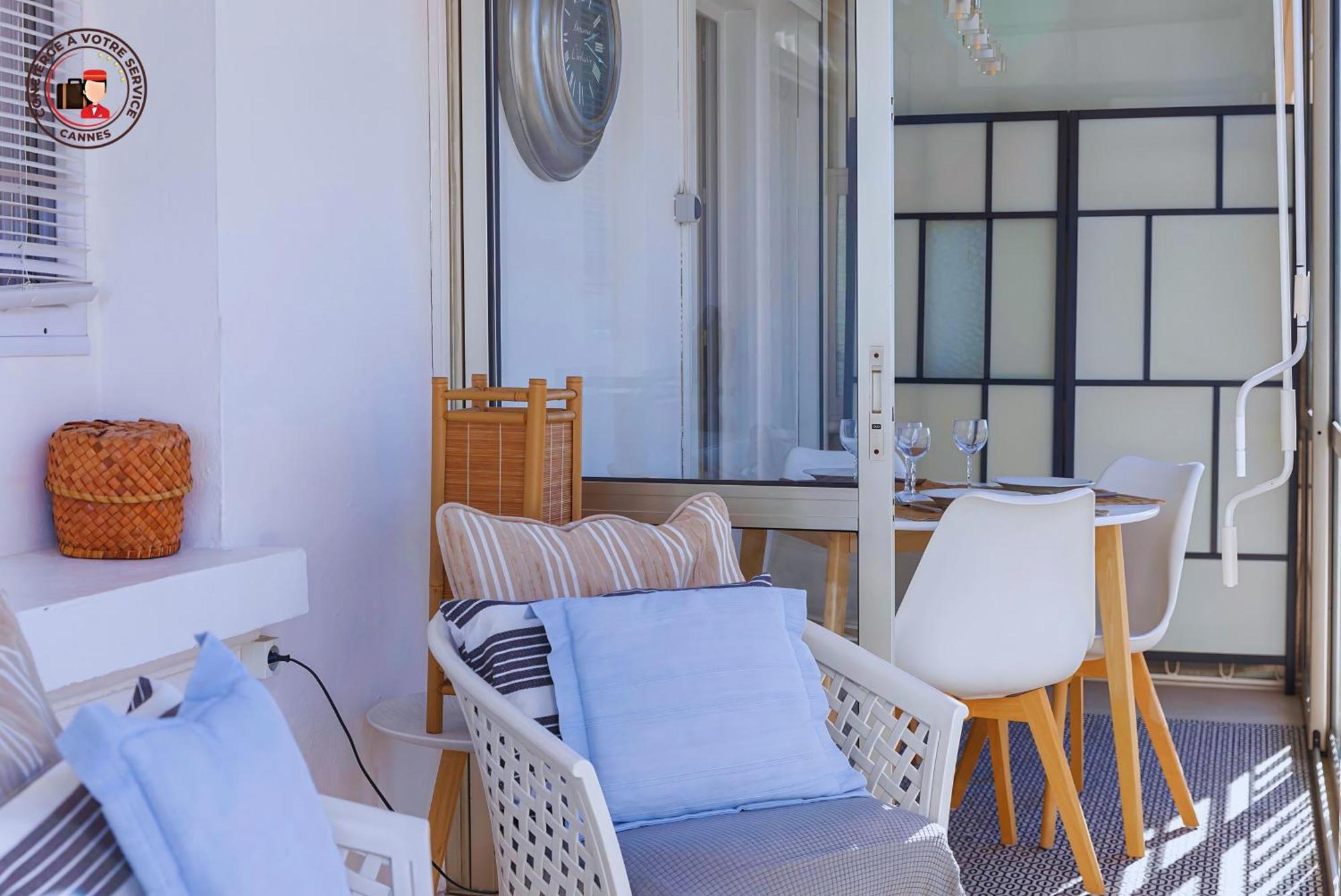 Lido Sea View, Congres & Plage, Clim, Terrasse Vue Cannes