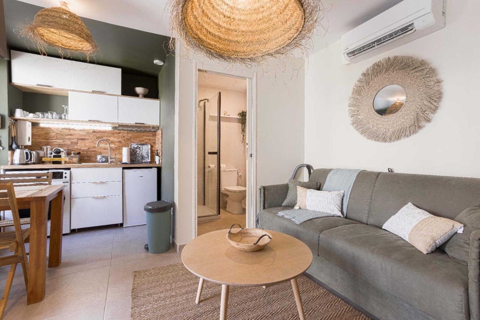 Kamea - Palais & Plage, Clim, Vieux Suquet, Port Appartement *