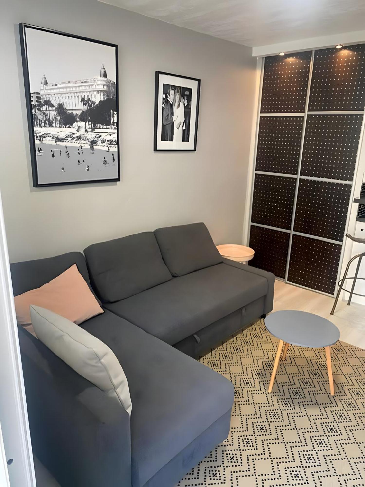 Tiny Modern Next To Croisette With Ac *