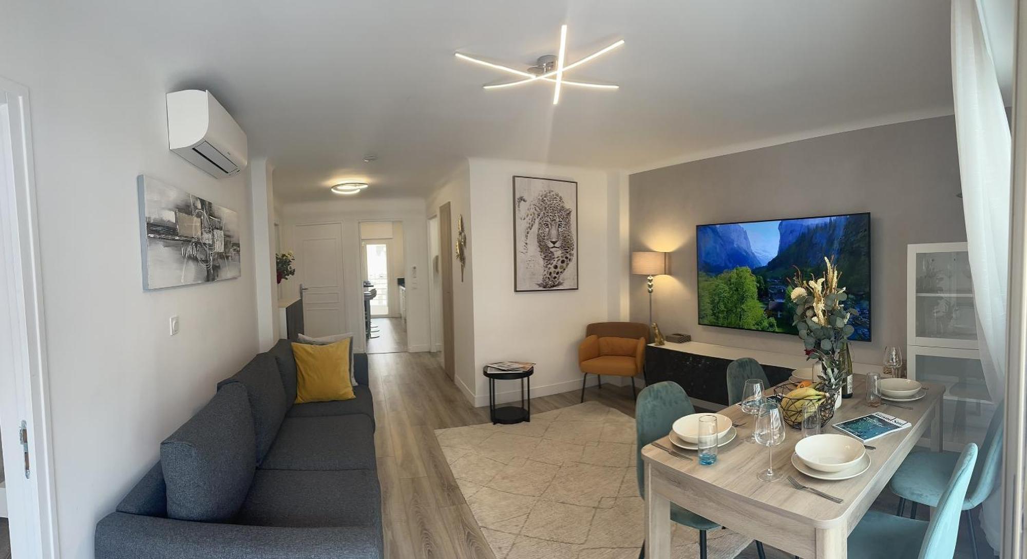 T3appartement De Luxe Croisette En Face De La Martinez 80m2 *