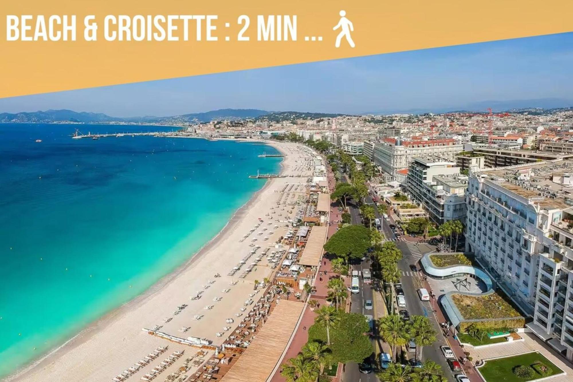 Le Maubourg - Hypercentre - 150m Croisette - Ac Appartement