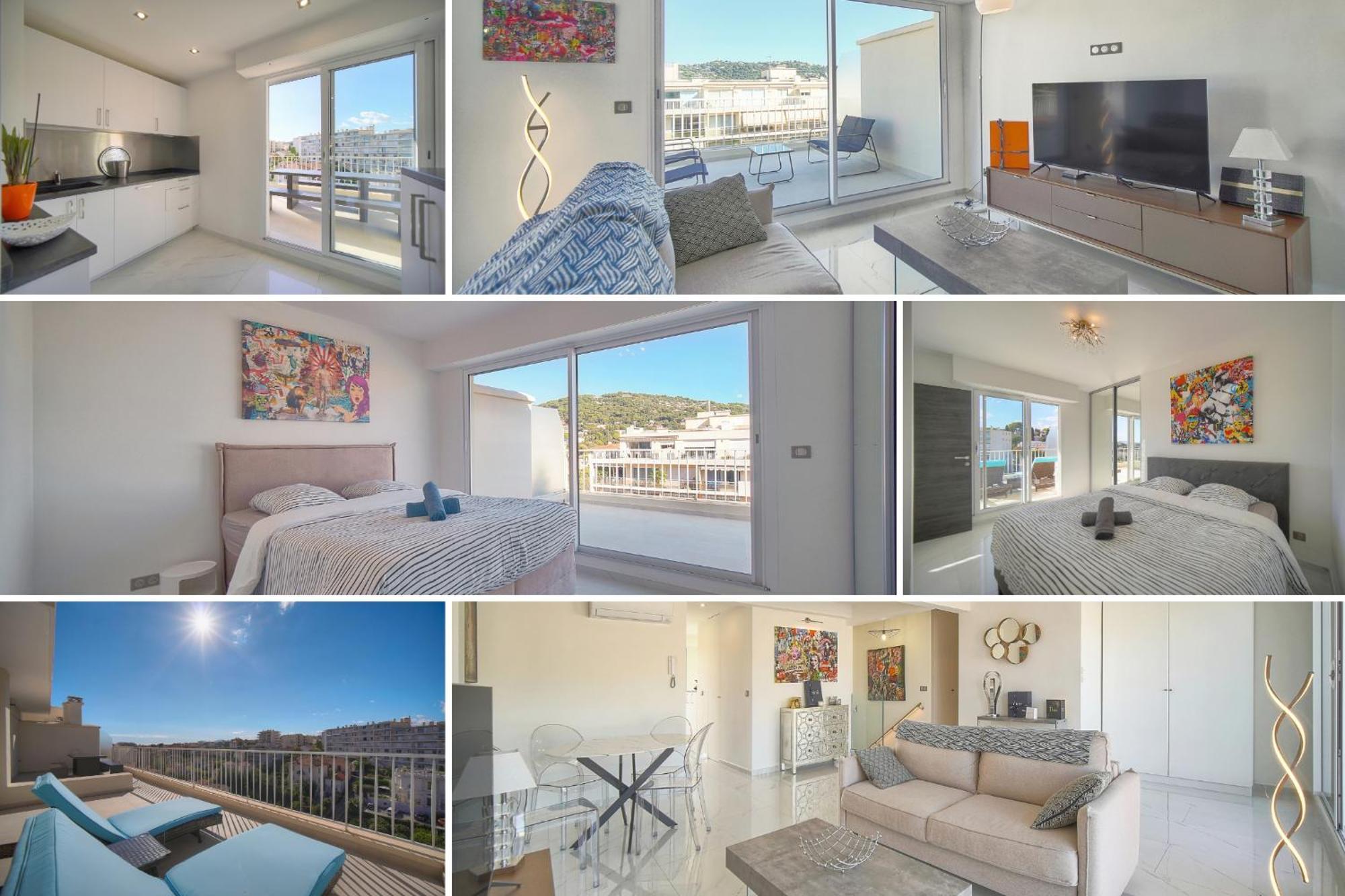Apartment Coco - Spacieux - Luxueux - Vca Cannes