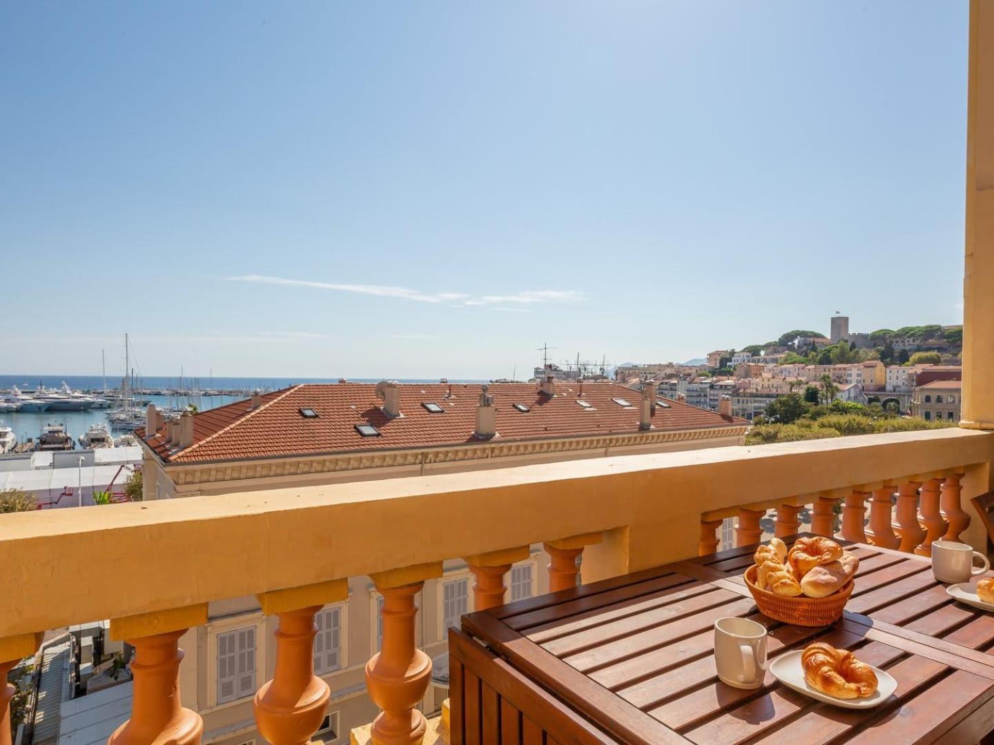 Le Voilier Avec Terrasse Panoramique Vue Et Port, Proche Du Palais, Croisette Et Plages *