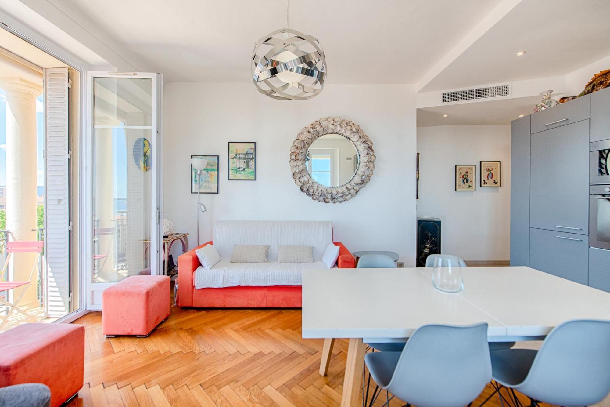 Le Sinatra Splendide Vue Panoramique Et Balcon, Ideal Pour Des Sejours De Loisirs Ou Business * Cannes