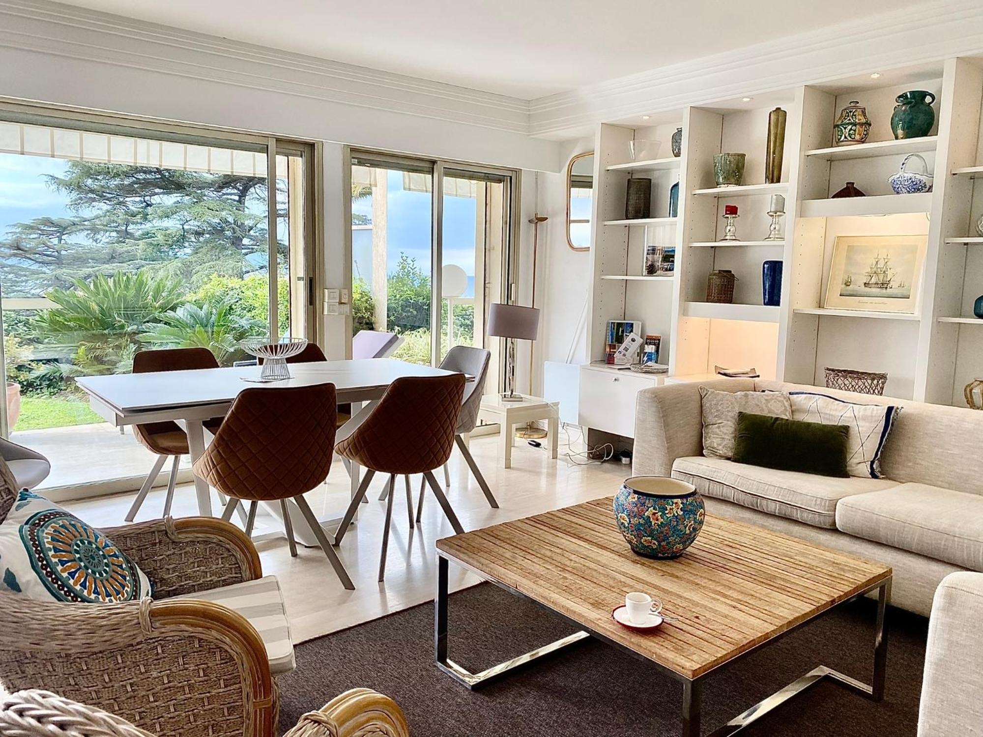 Appartement - Le Saint Georges Avec Superbe Jardin Et Vue Panoramique Cannes