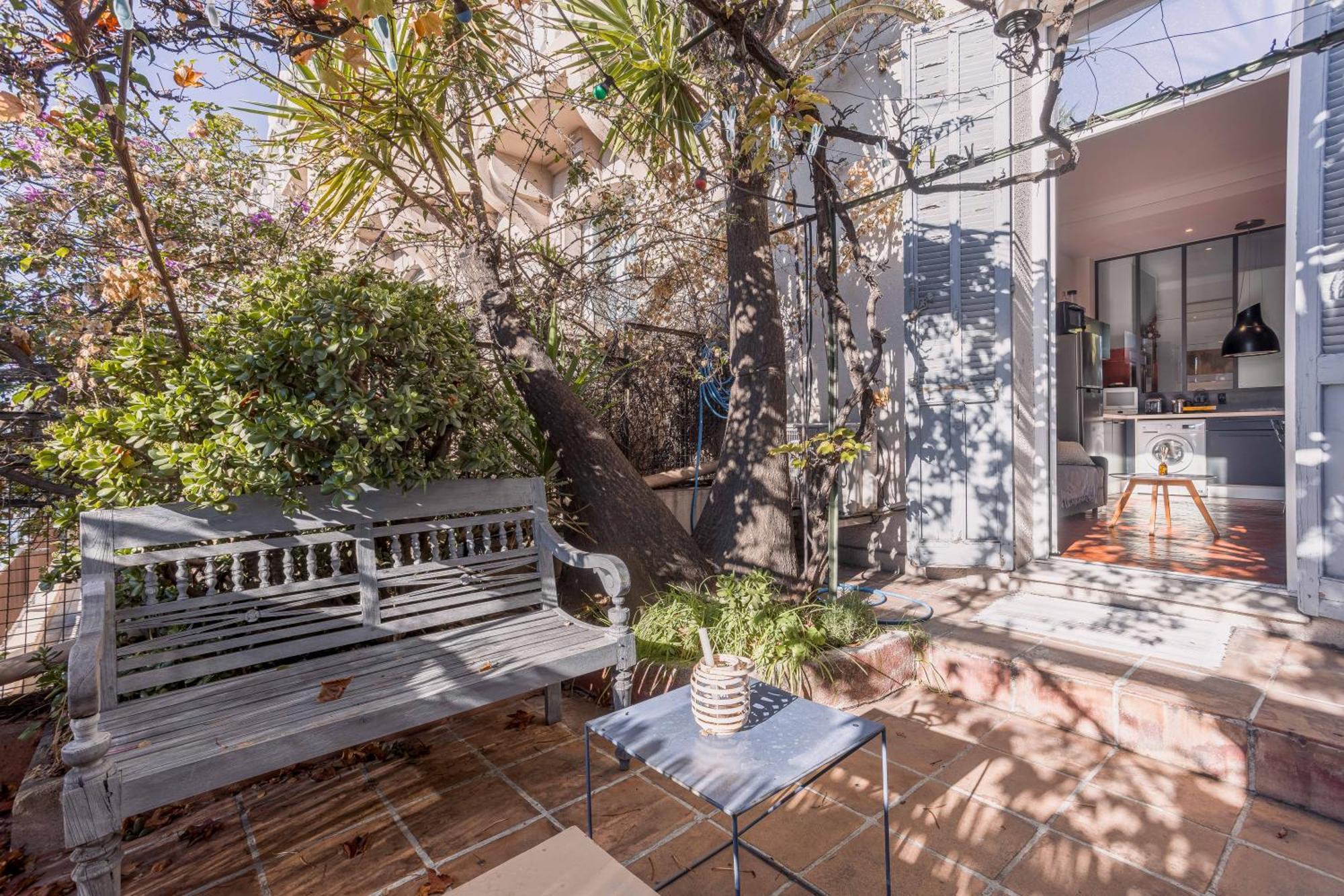 L'atelier - Jardin, 8mn Palais&plage, Spacieux *