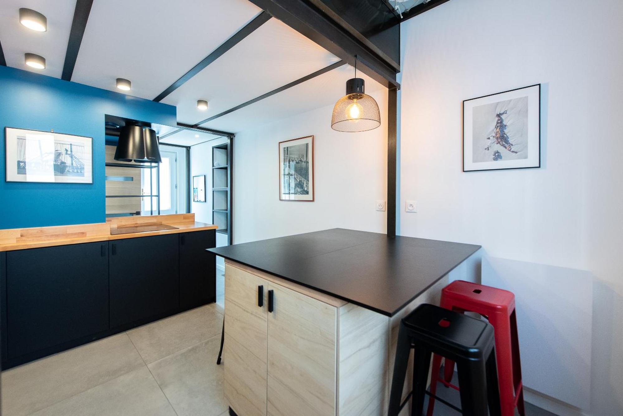 Le Chanceux Fabuleux Duplex En Design, Pour Loisir En Couple Ou Congres Appartement *