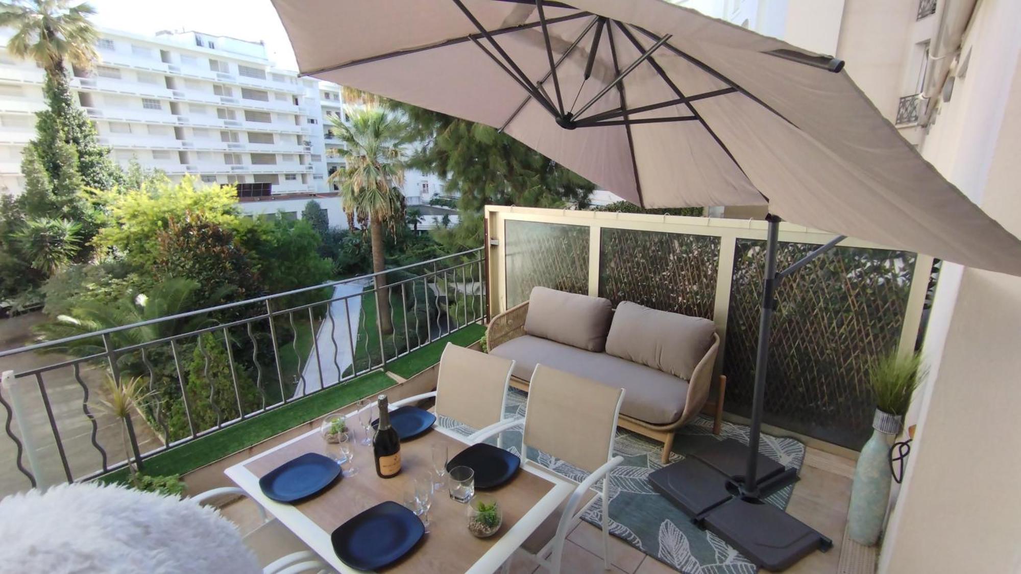 Mythique Miramar Croisette Terrasse Clim Parking Wifi *