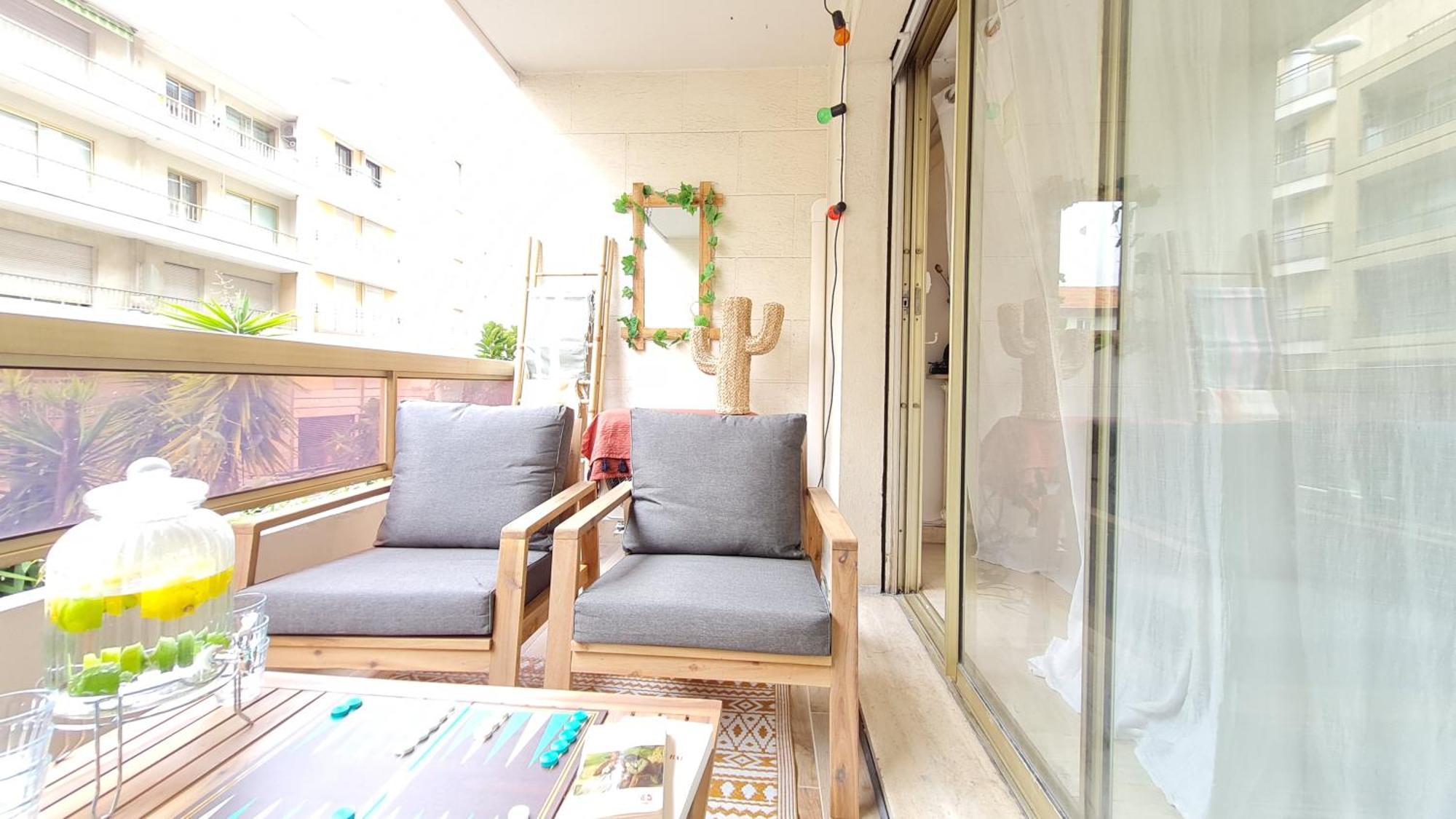 Happy - 2 Terraces - 1min To The Apartment Cannes
