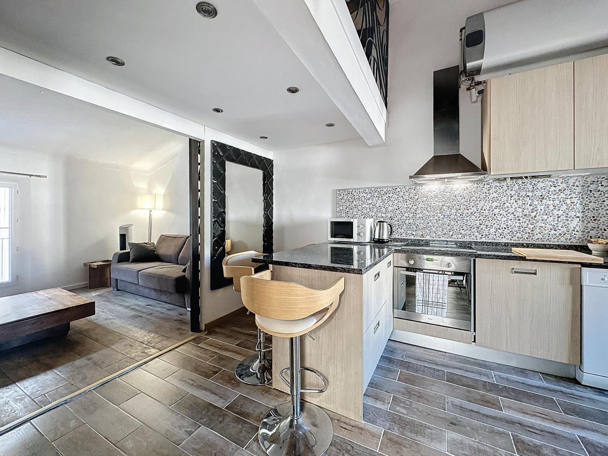 Apartment 30m2 Mezzanine - 50m Palais & Plages *