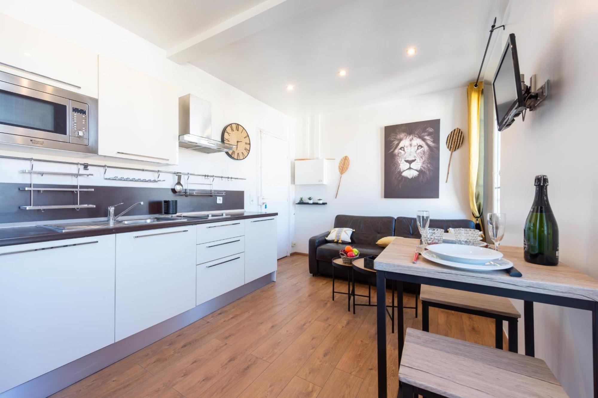 Air-conditioned Heart Of Apartment Cannes