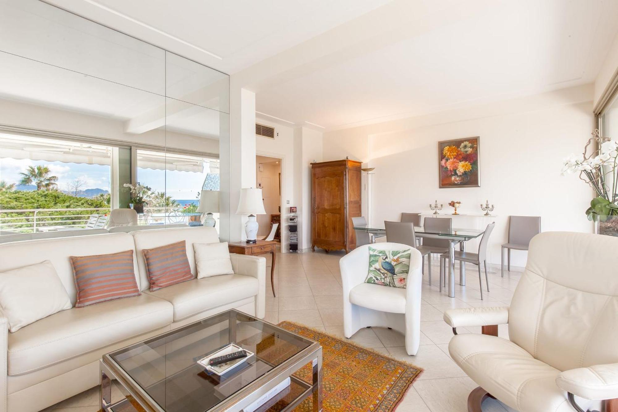Sea View 95m With Large Terrace Croisette Cannes