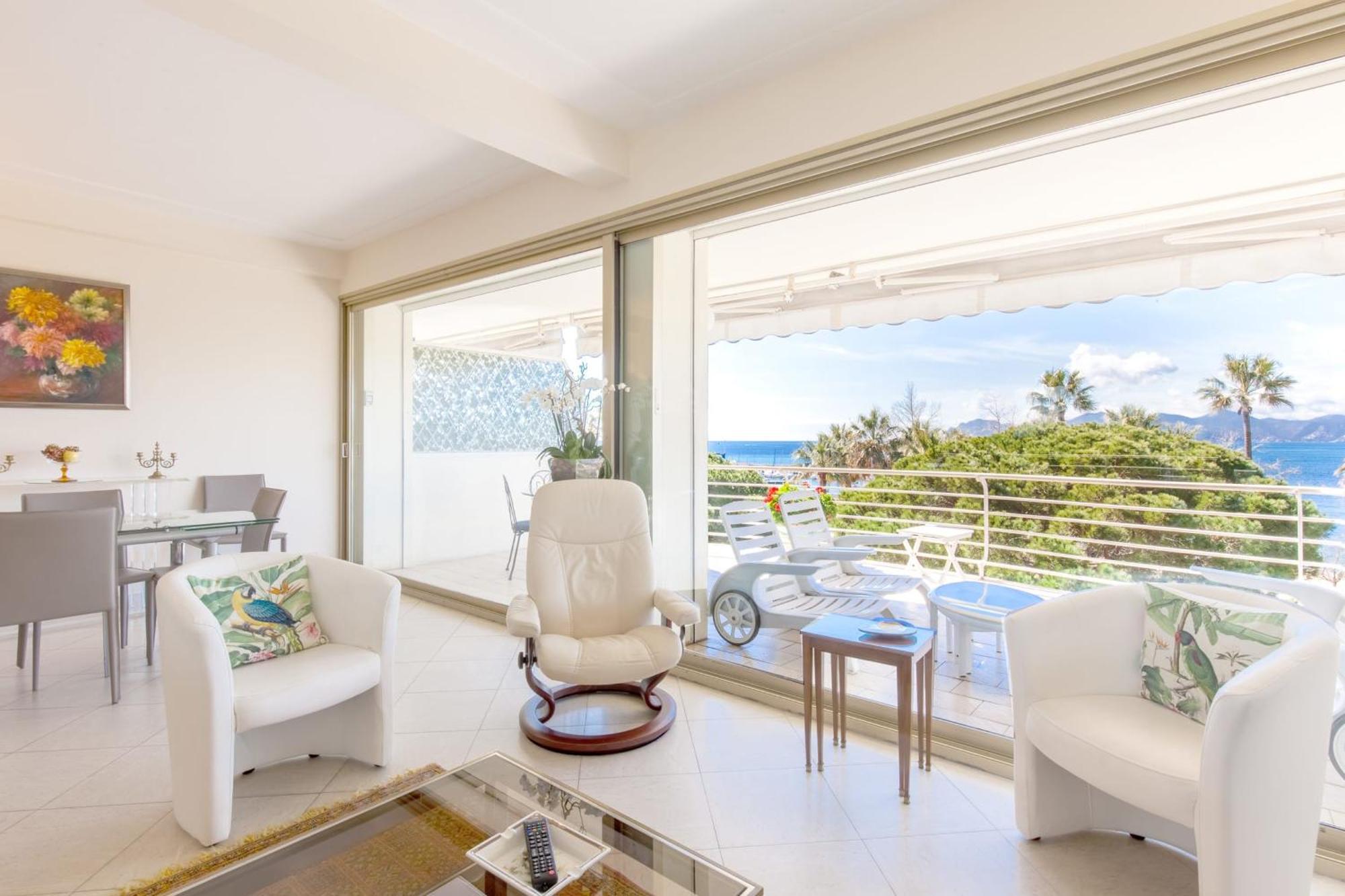 Apartment Sea View 95m With Large Terrace Croisette