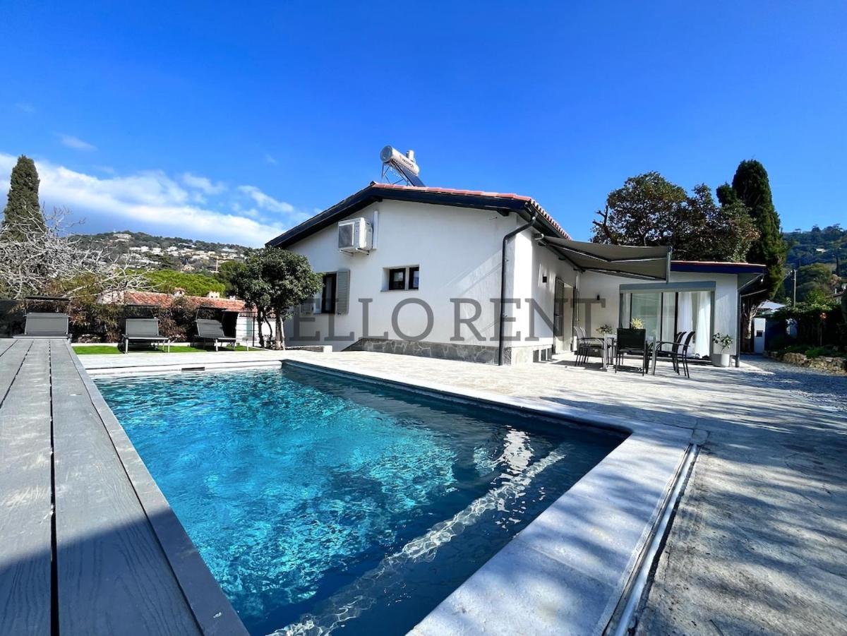 Centre Grande Piscine Chauffee Villa Cannes