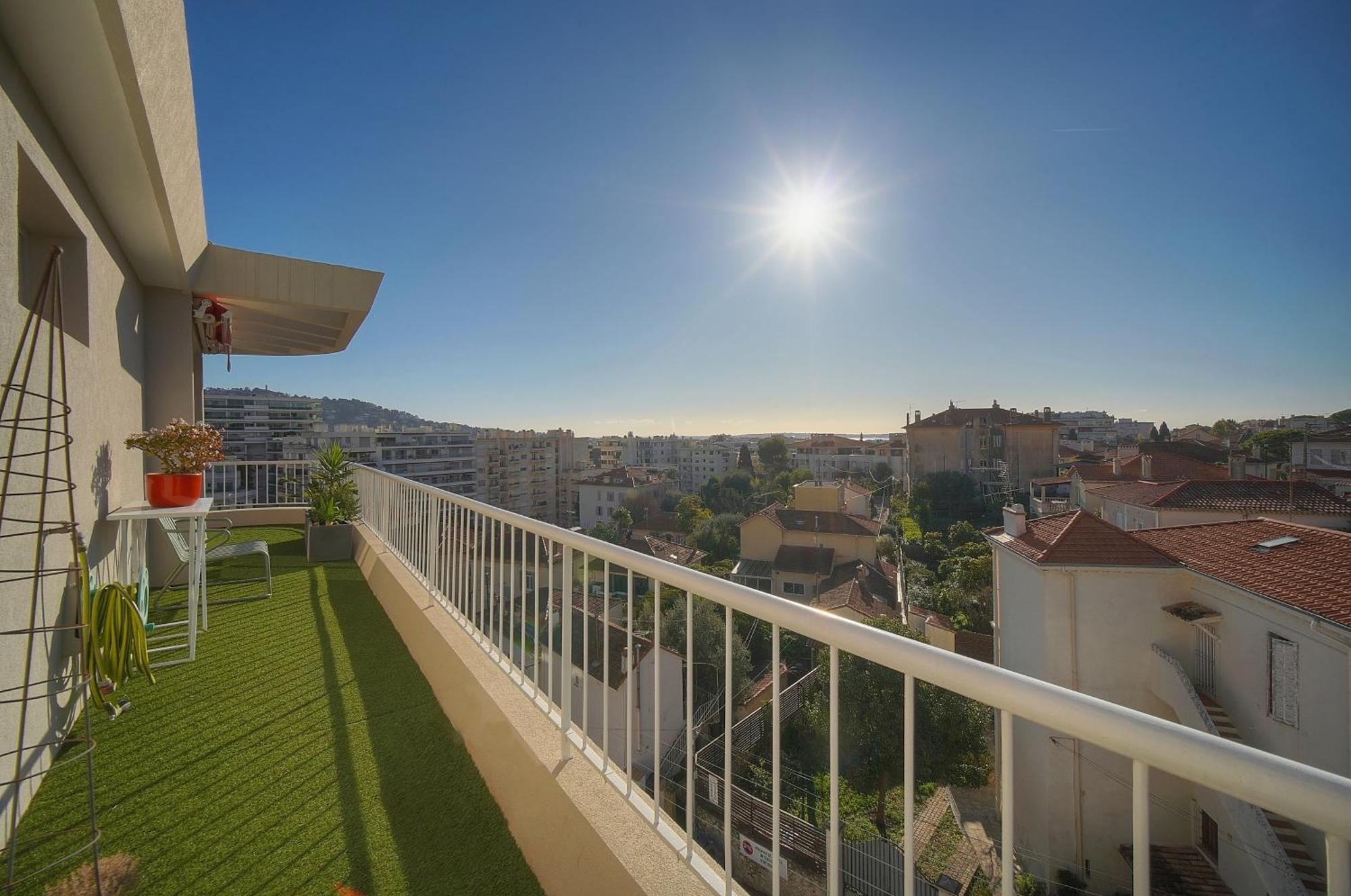 Immogroom -rooftop 150m2 -terrace 150m2 -parking -wifi - Ac * Cannes