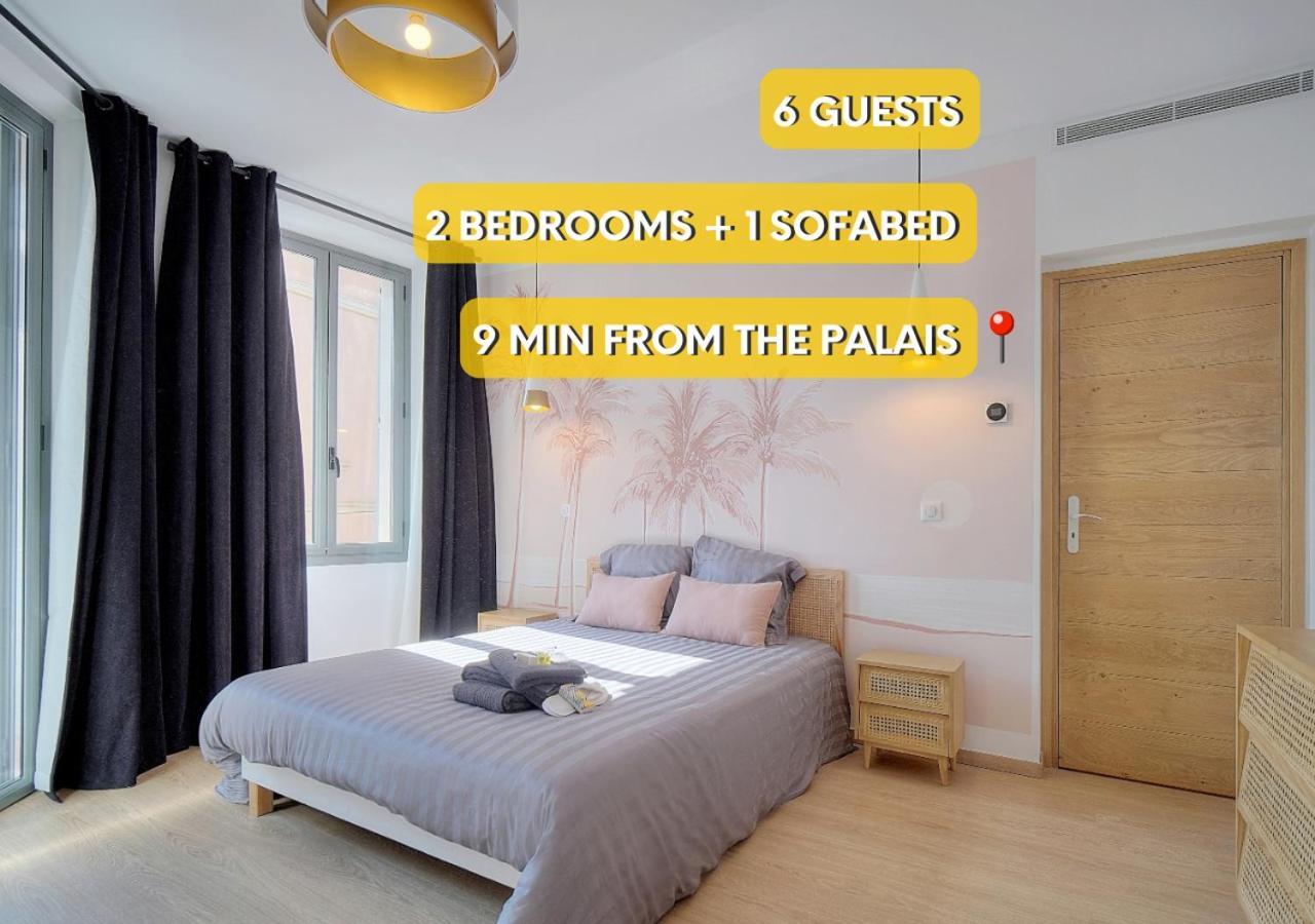 Superb Flat With 2 Bedrooms Near Palais Croisette 3p2 * Cannes