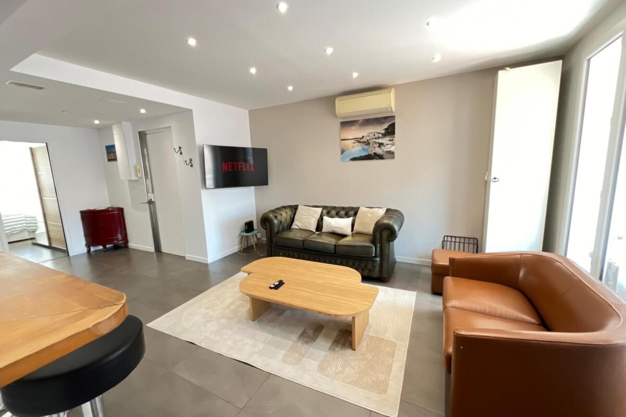 Perfect 3 Bedroom Center - Close Croisette Cannes