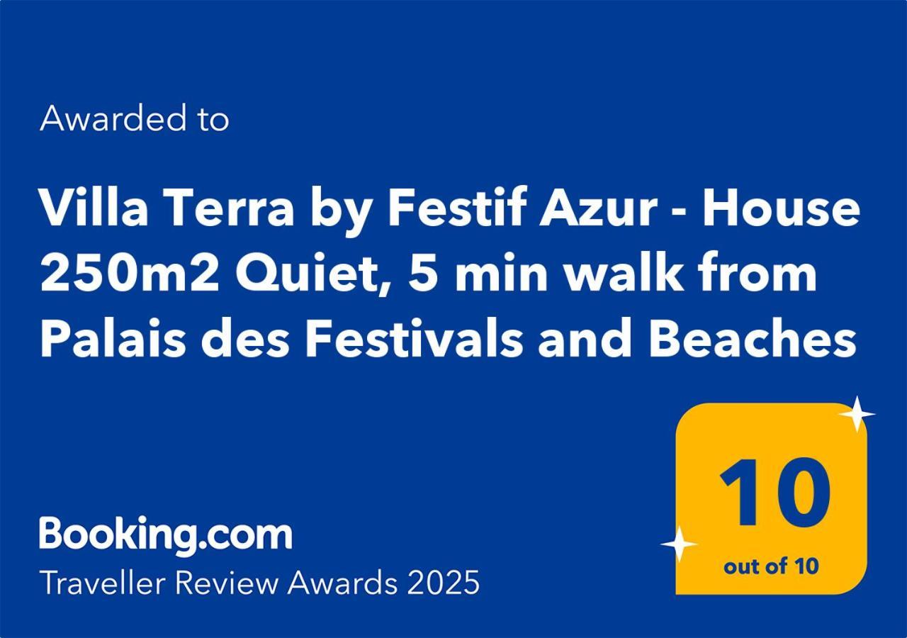 Pousada Terra By Festif Azur - House 250m2 Quiet, 5 Min Walk From Palais Des Festivals And Beaches