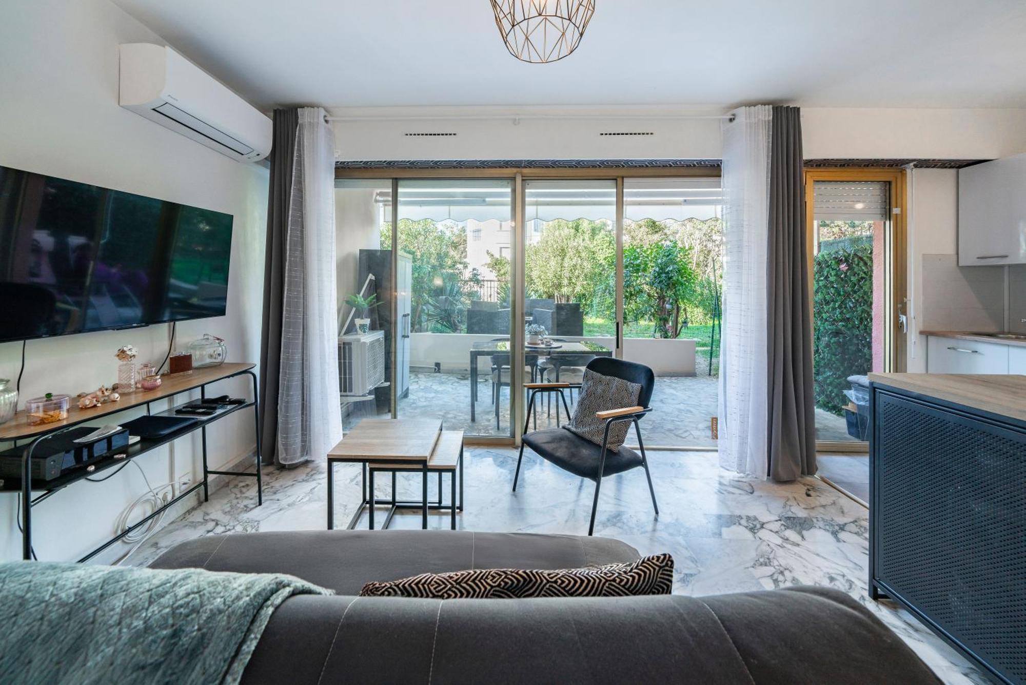 Avec Terrasse Et Jardin Arbore - 5 Min Hypercentre * Cannes