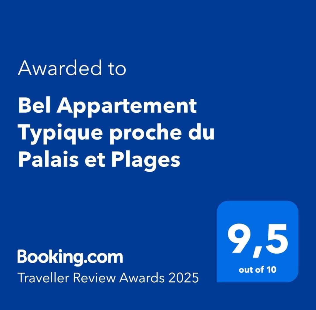 Bel Typique Proche Du Palais Et Plages Apartamento *