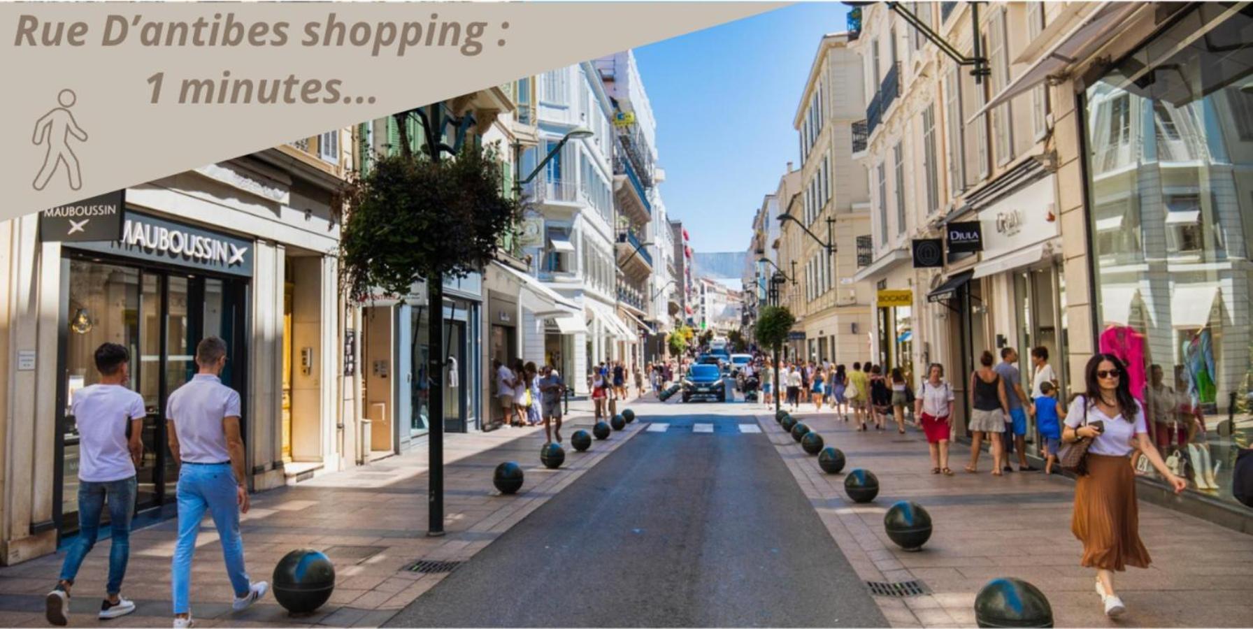 Hypercentre West A 2minutes Du Palais Des Festivals Apartment