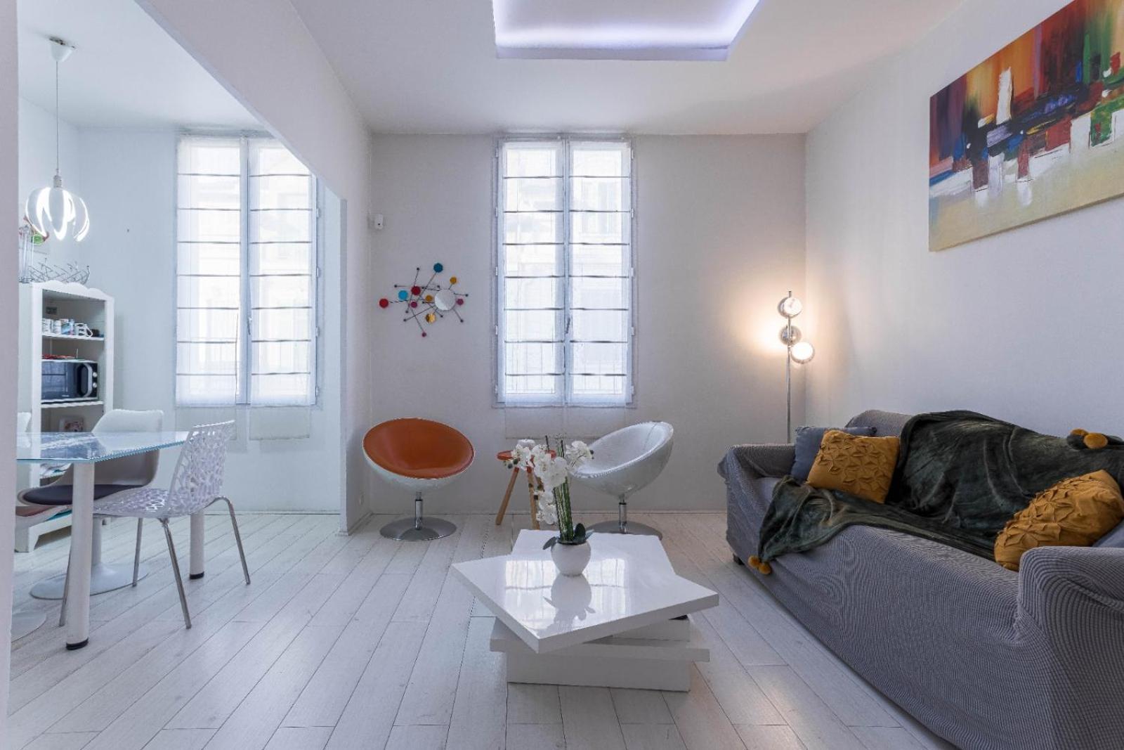 Duplex Jaures - 2 Chambres, Centre, Clim, 15mn Du Palais&plage Cannes