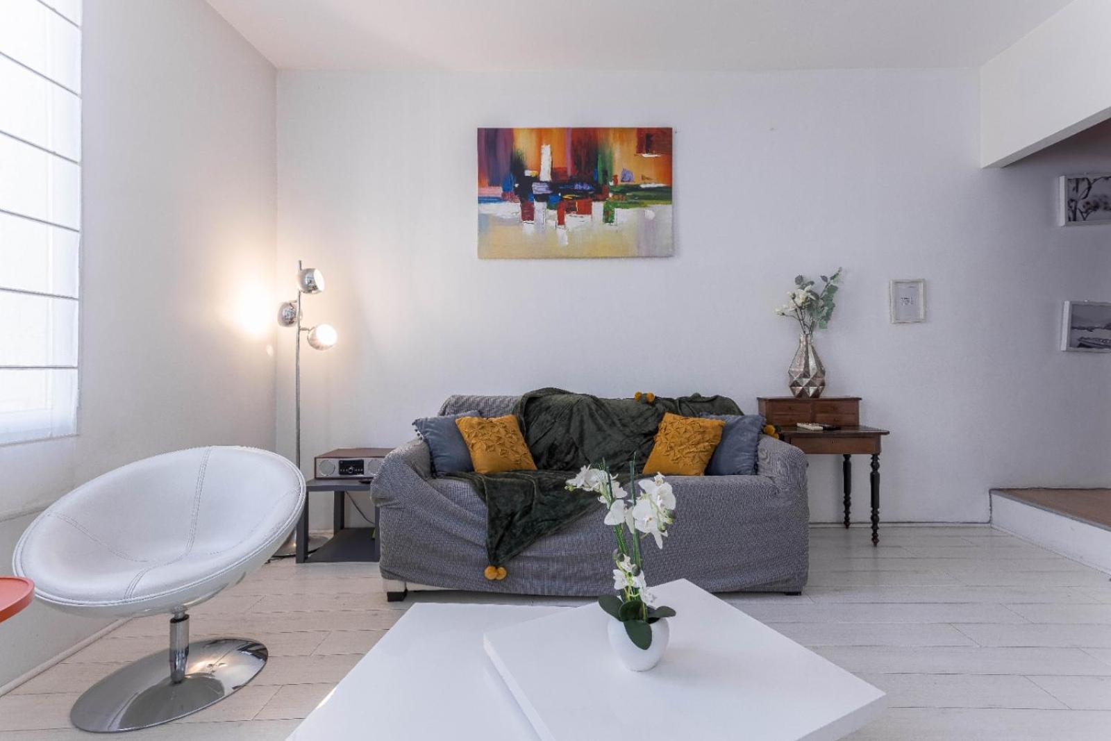 Duplex Jaures - 2 Chambres, Centre, Clim, 15mn Du Palais&plage Apartment *