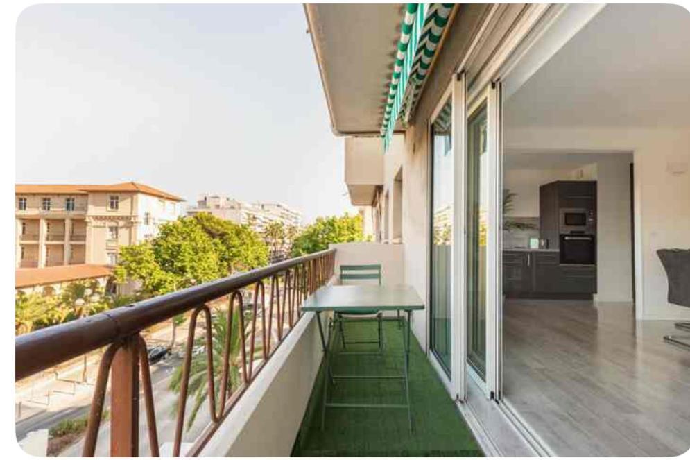 Etoile Cosy 2 P, Confort, 10 Min Croisette Apartment *