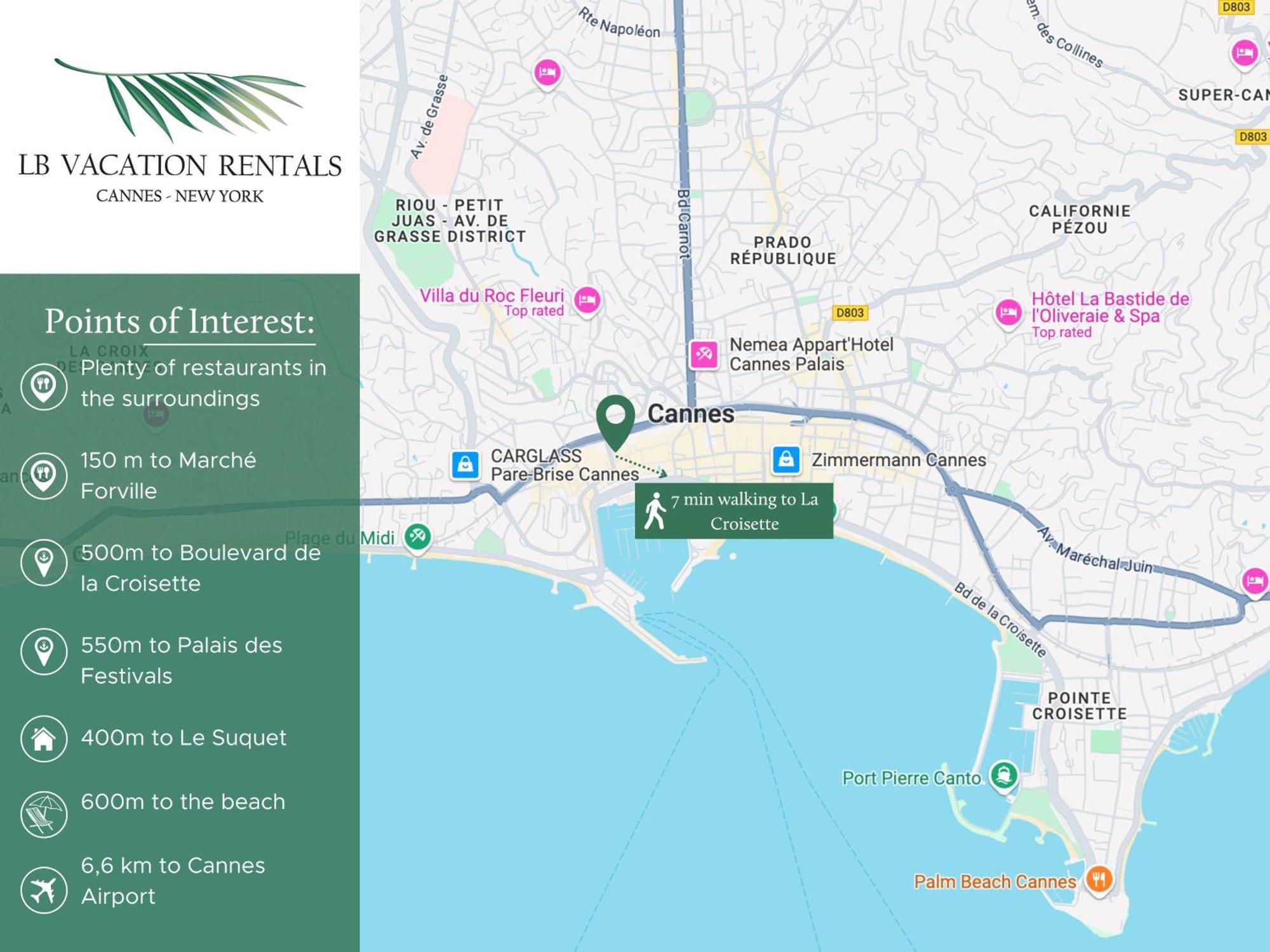 Lb Vacation I Penthouse 1br - Center - Marche Forville - 5 Min Palais, Croisette & Plages Apartment *
