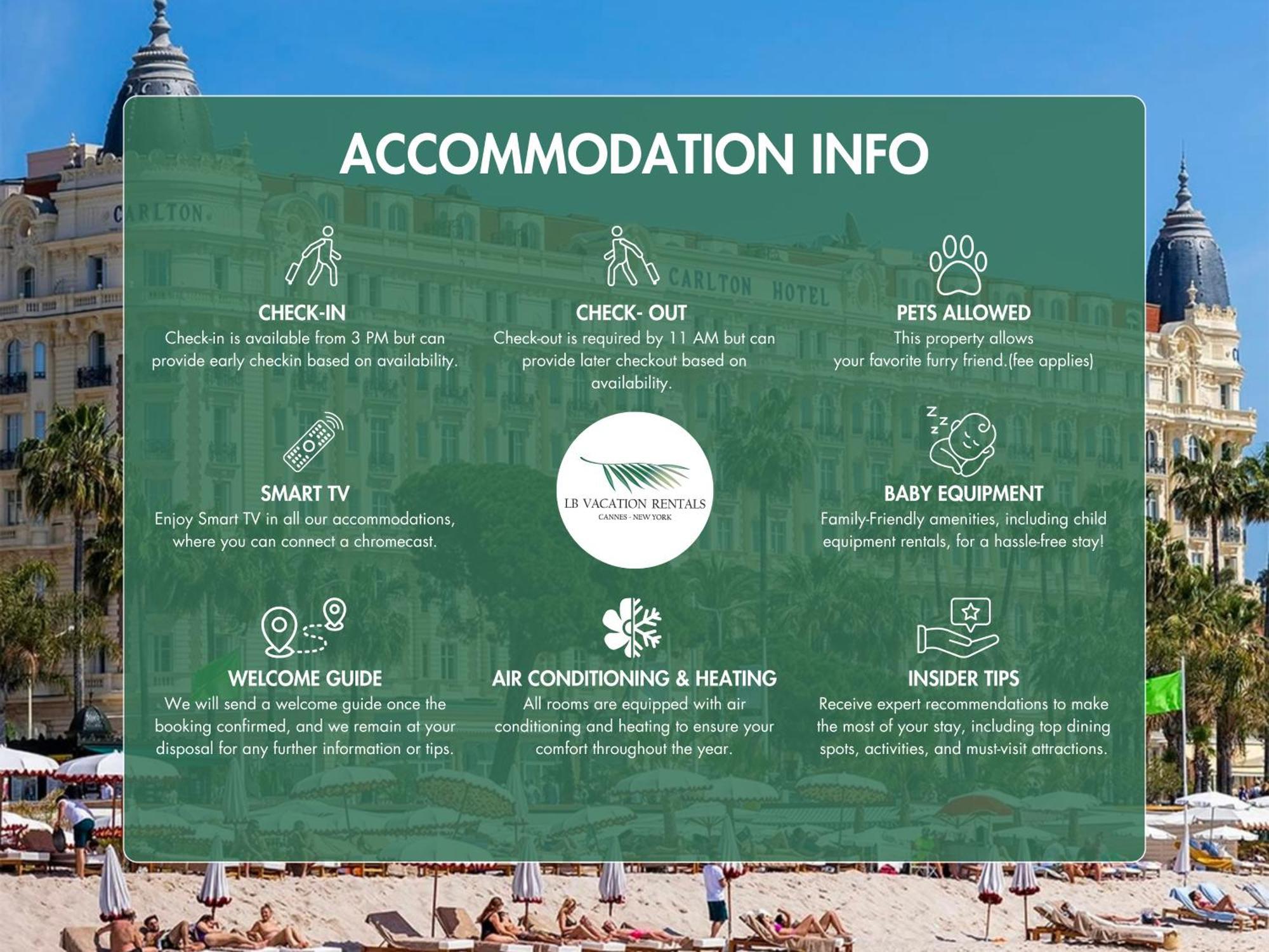 Apartment Lb Vacation I Beautiful Center & Renovated Duplex Minutes From Beaches & Palais *