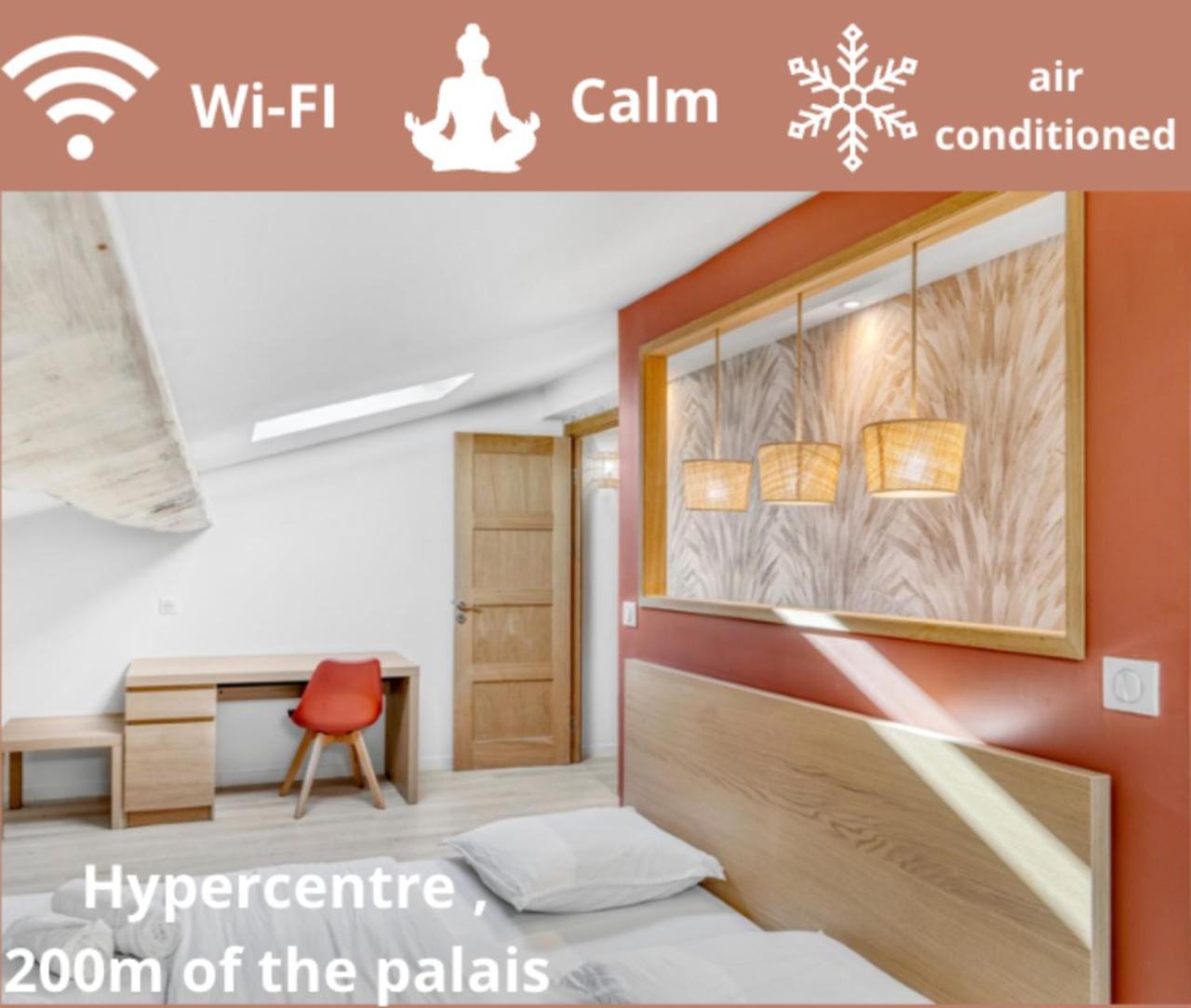 F3 Rue Marechal Foch, Hypercentre A 2 Minutes Du Palais Des Festivals Apartment *