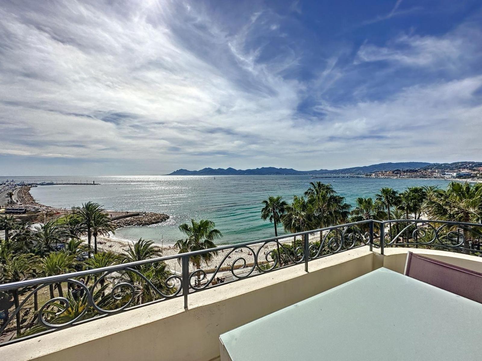One Bedroom With Stunning Sea View On La Croisette *