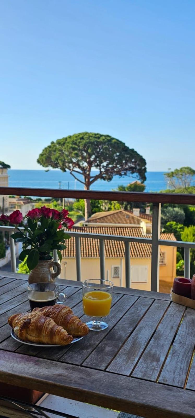 Parentale , Salle De Bain Privee, Acces Plages & Vue Du Salon Dans Partage Privatunterkunft Cannes