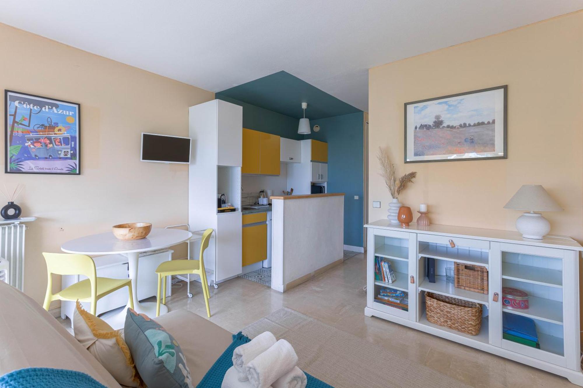 Terrasse De Timily - Vue Mer, Plage, Clim, Parking Cannes