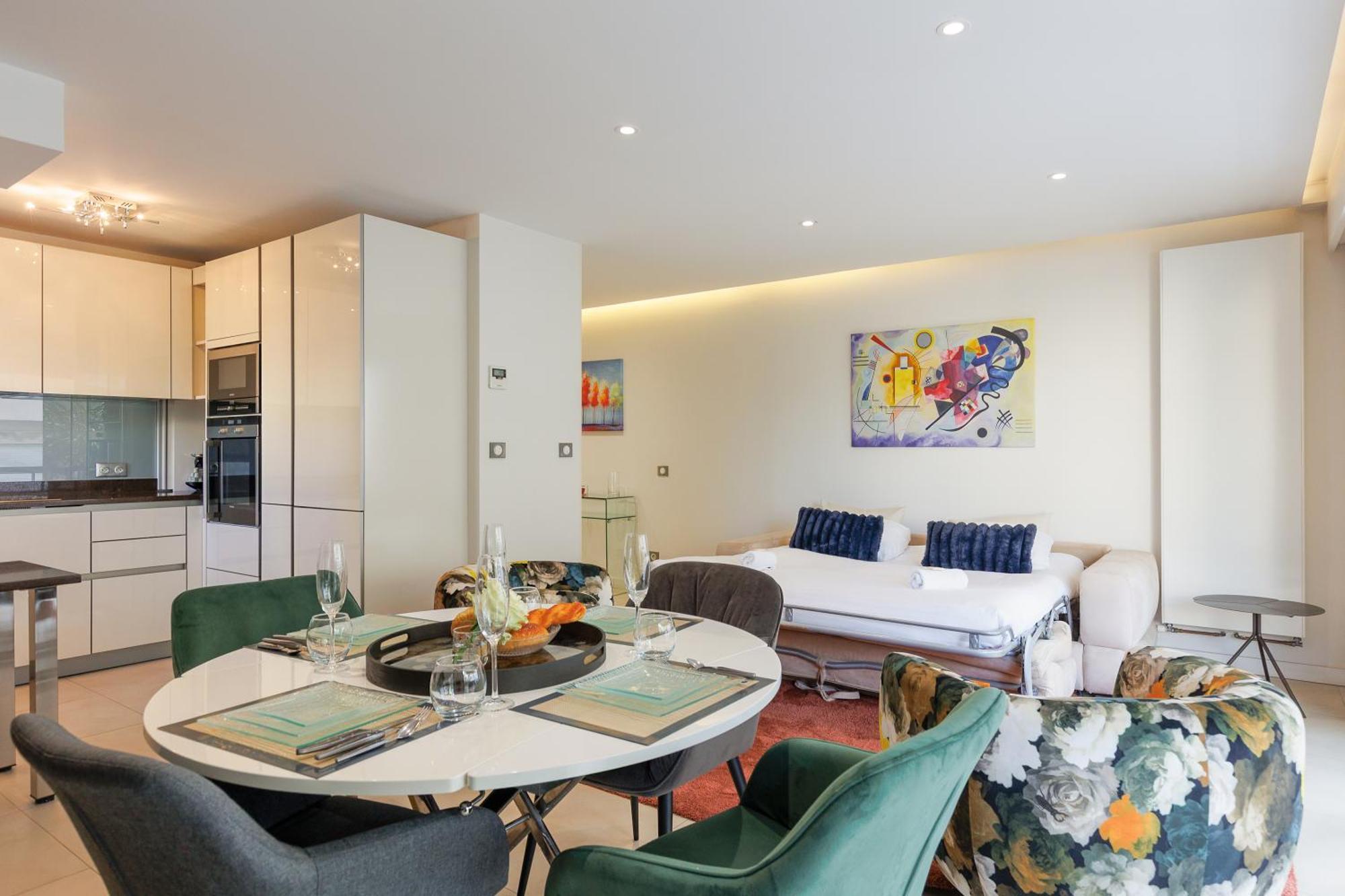 Immogroom Luxury 1 Bedappartment Ac Terrace Apartment Cannes