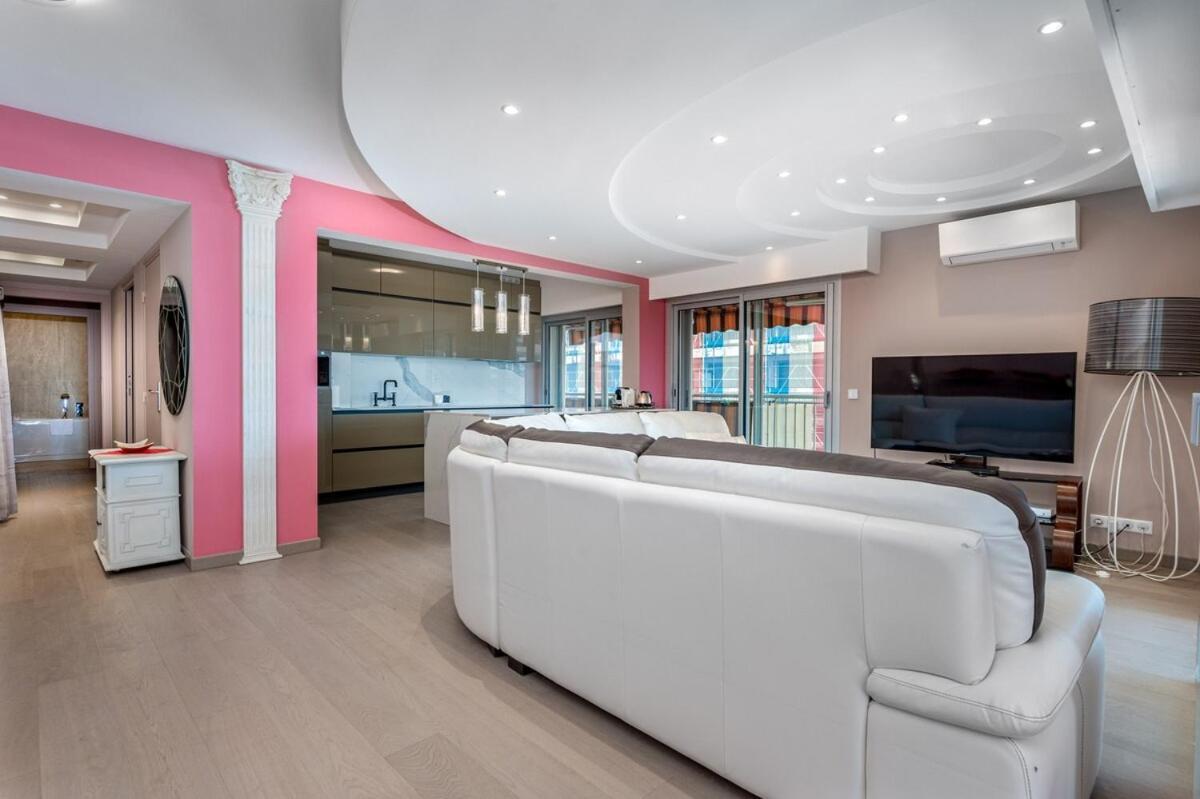 La Pompadour - Luxueux 3 P, Vue Mer, 3 Min Croisette Apartment Cannes