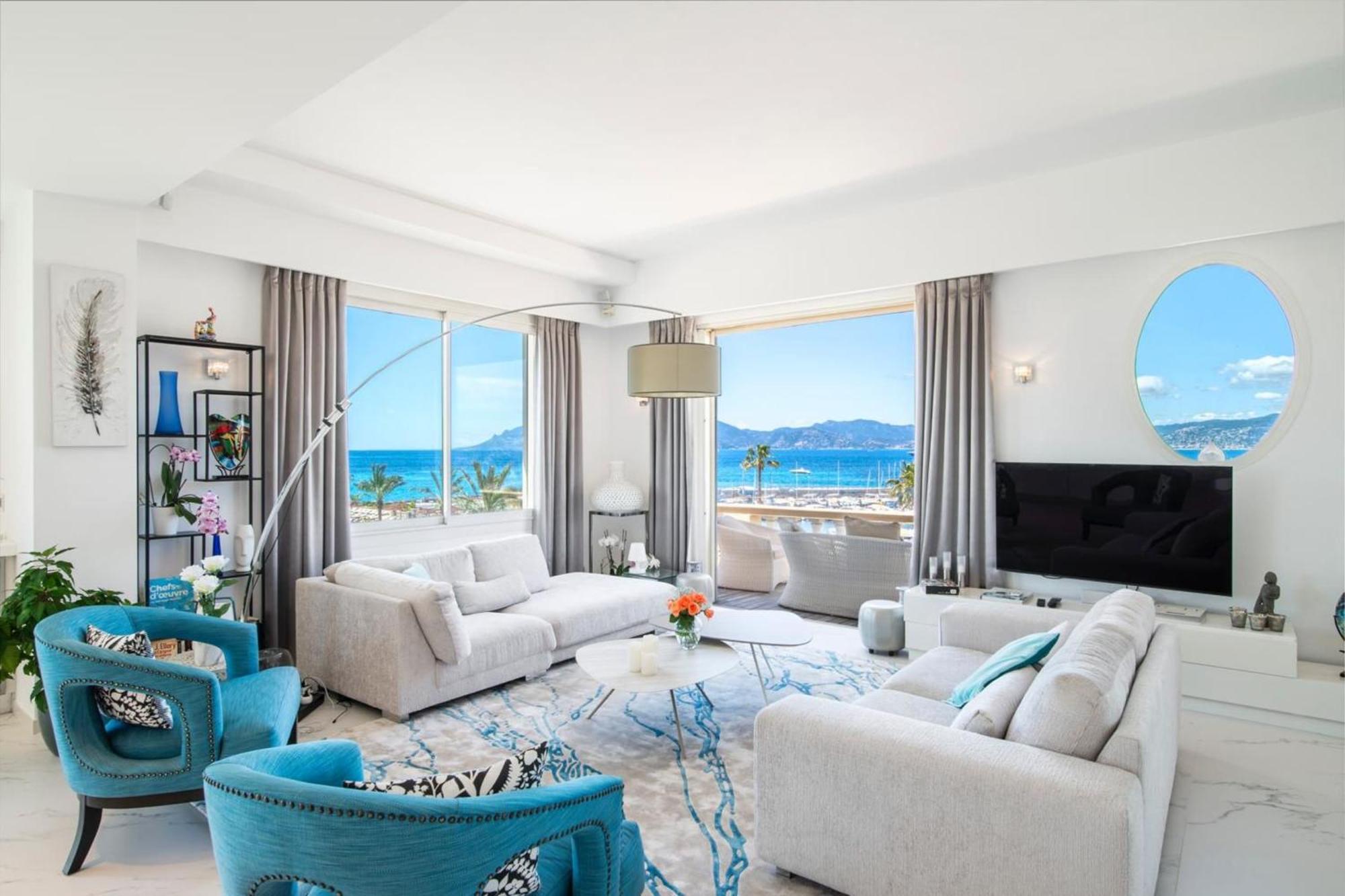 Stunning 3 Bedrooms With A Sea View Terrace Apartment Cannes