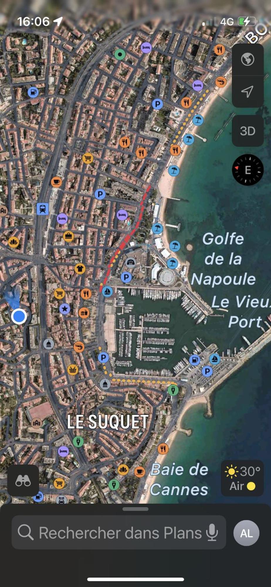 Quartier Suquet Marche Forville 4 Pers. Terrasse Apartment Cannes