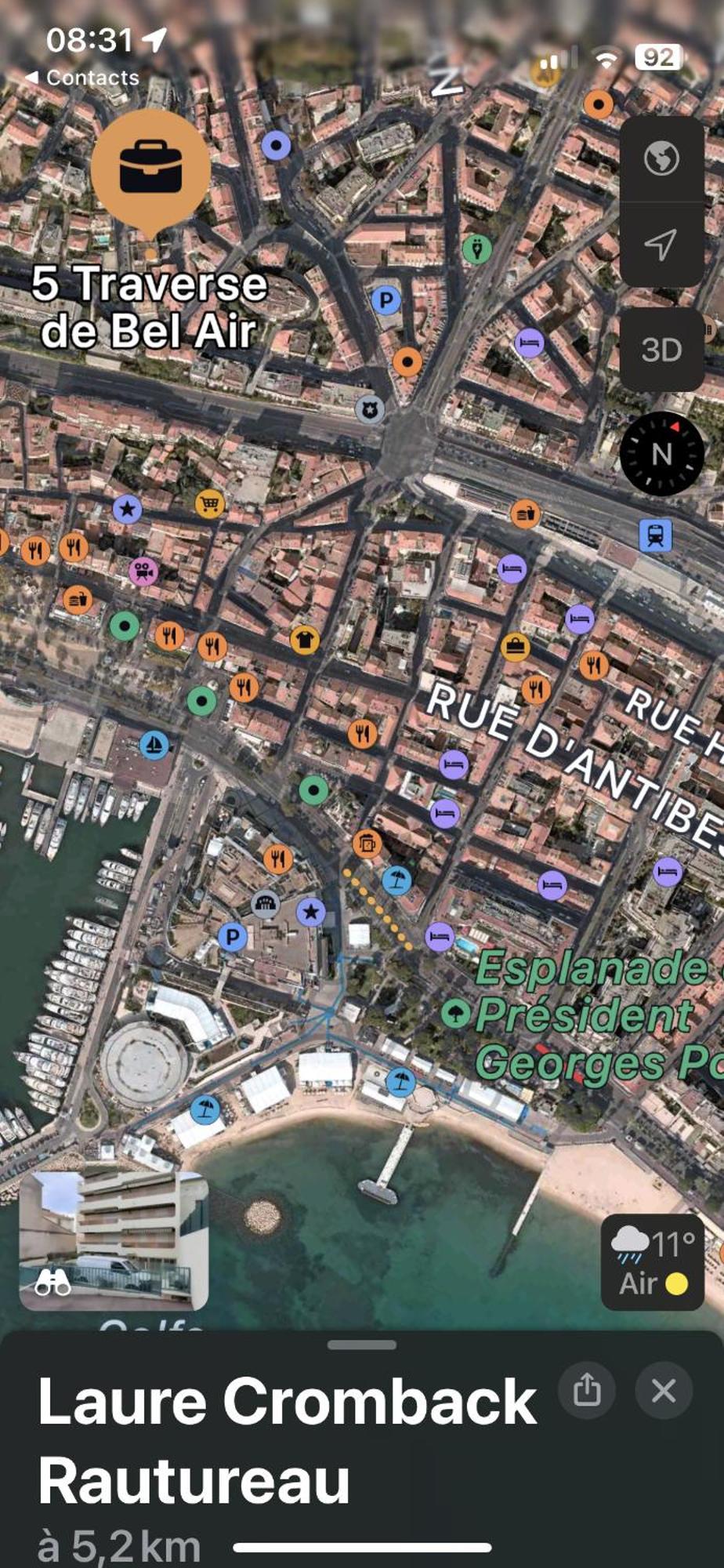 Quartier Suquet Marche Forville 4 Pers. Terrasse Apartment *